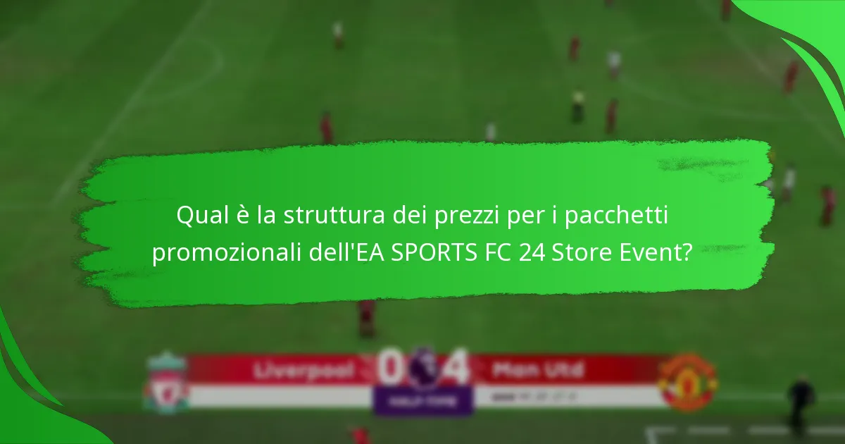 Come possono i giocatori richiedere i pacchetti promozionali dell’EA SPORTS FC 24 Store Event?