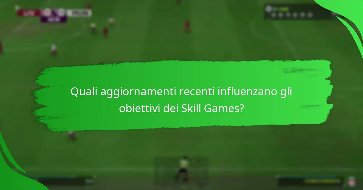 Quali oggetti giocatore possono essere ottenuti attraverso i Skill Games?